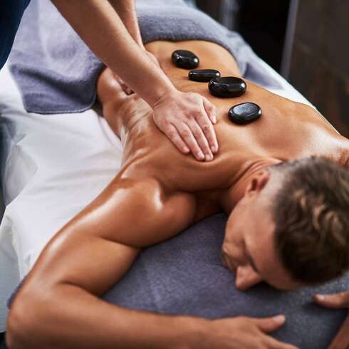 Soin bien-être Massage Pierres chaudes